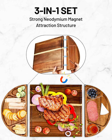 Erwuldor acacia wood grain closeup highlights natural texture and durable finish.