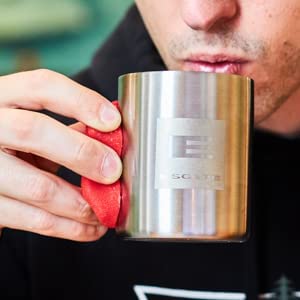 Escape Climbing Crimp Mug is campfire and gym ready anywhere.
