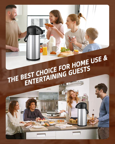 Esemoil coffee carafe ideal for parties and outdoor gatherings