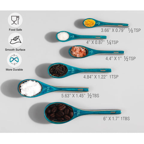 Esie Houzie spoons are easy to wipe clean after use
