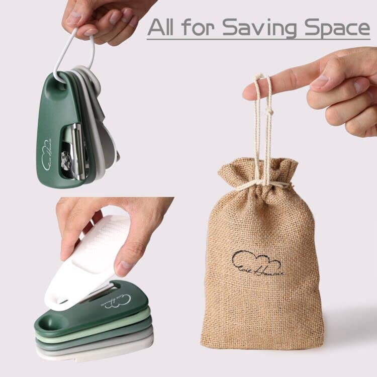 Esie Houzie nesting design saves space in drawers.