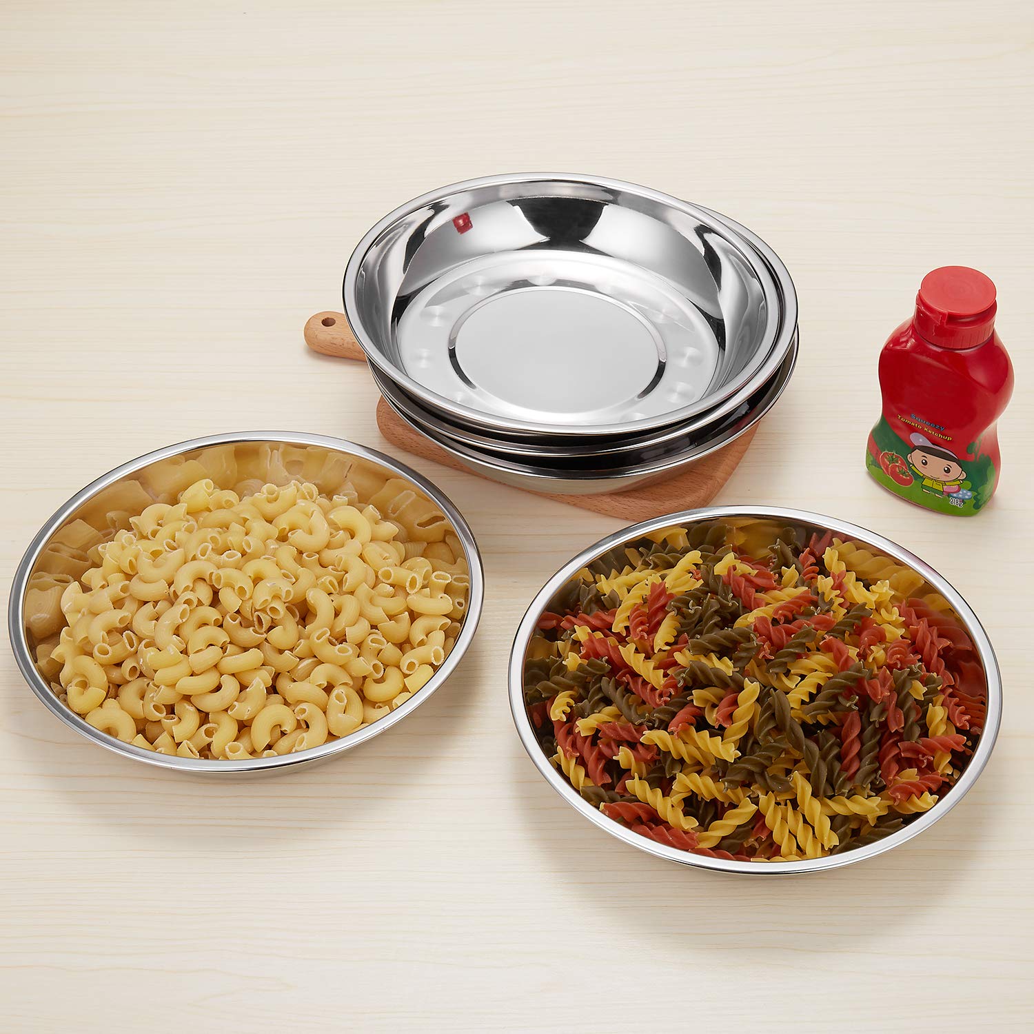 Eslite dinner plates suit daily meals, sides, pastas, and light entrees.