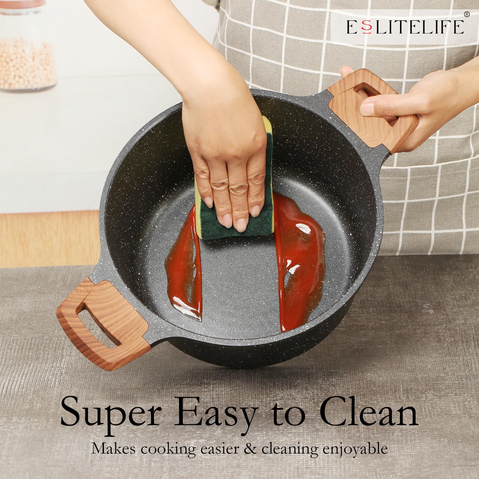 Compatible with gas, ceramic, electric, and induction stoves