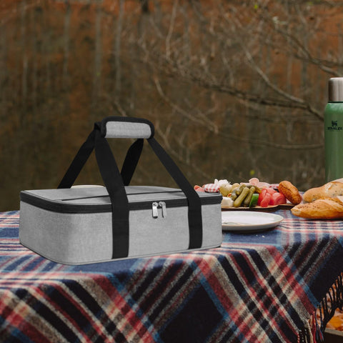 Esouler insulated casserole carrier wipe-clean interior for simple maintenance