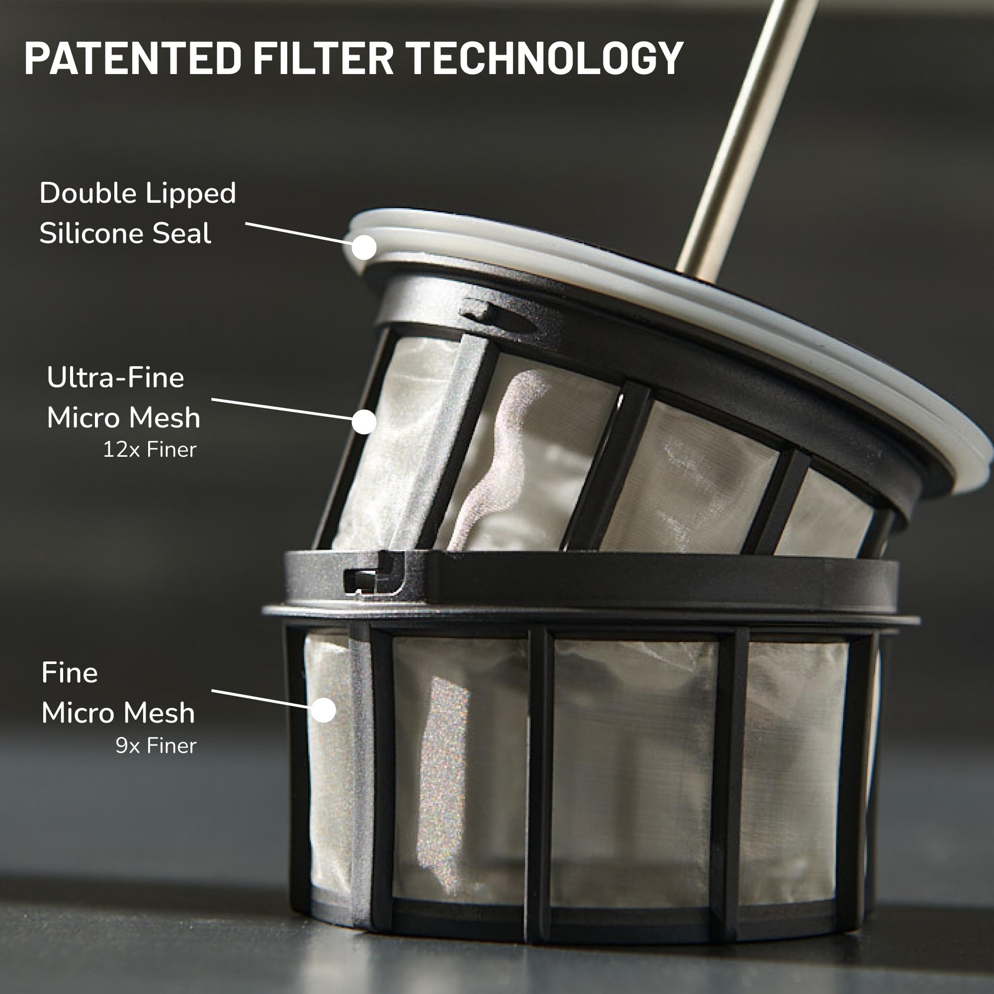 ESPRO easy filter installation for fast setup.