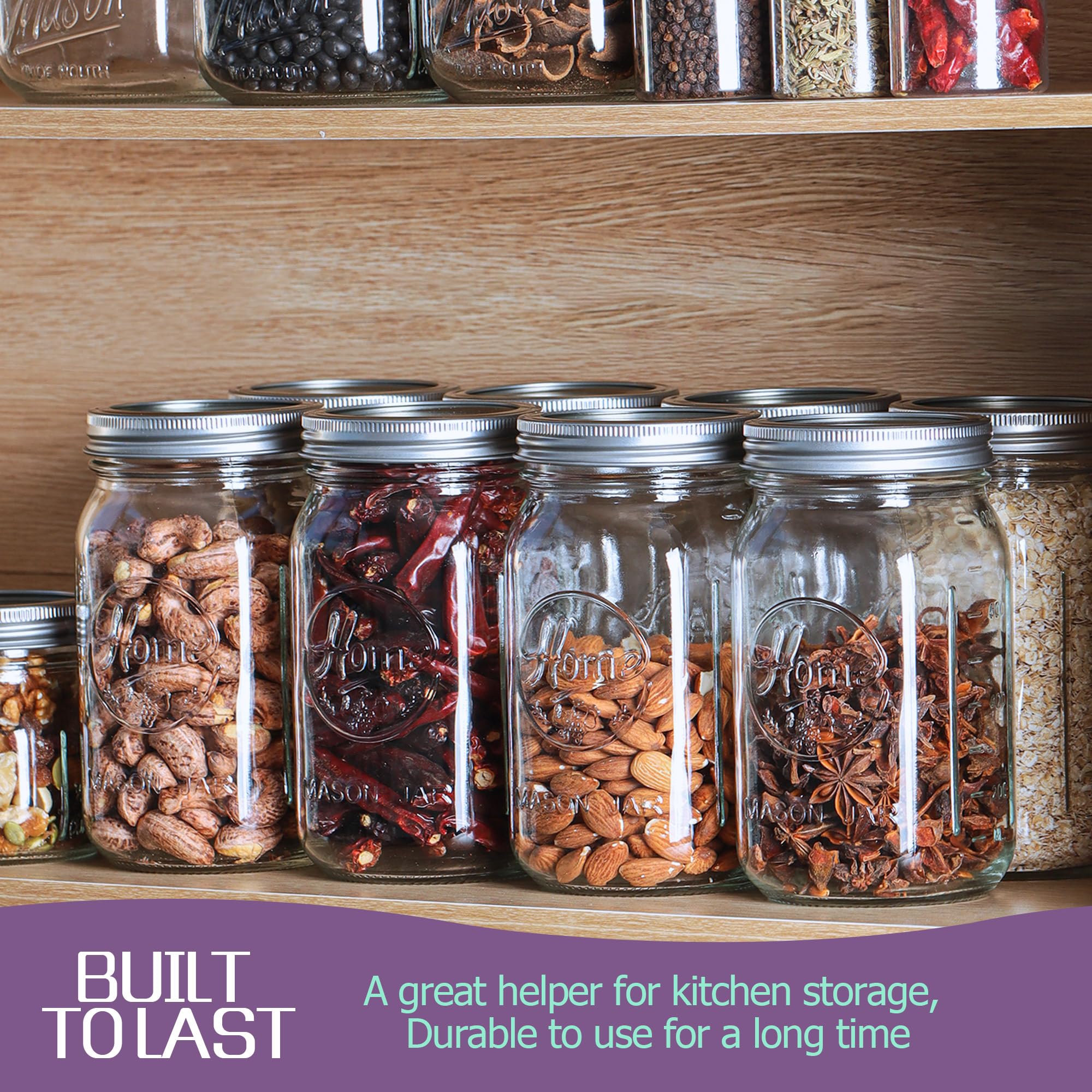 Esrentle decorative jars for gifts, decor, or crafts.
