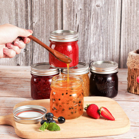 Esrentle dishwasher-safe mason jar easy to clean and reuse.