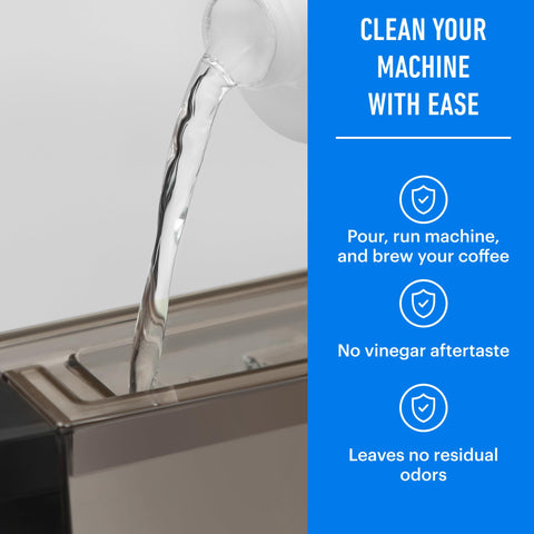 Essential Values Nespresso descaler packaging recycled symbol highlights eco friendly packaging