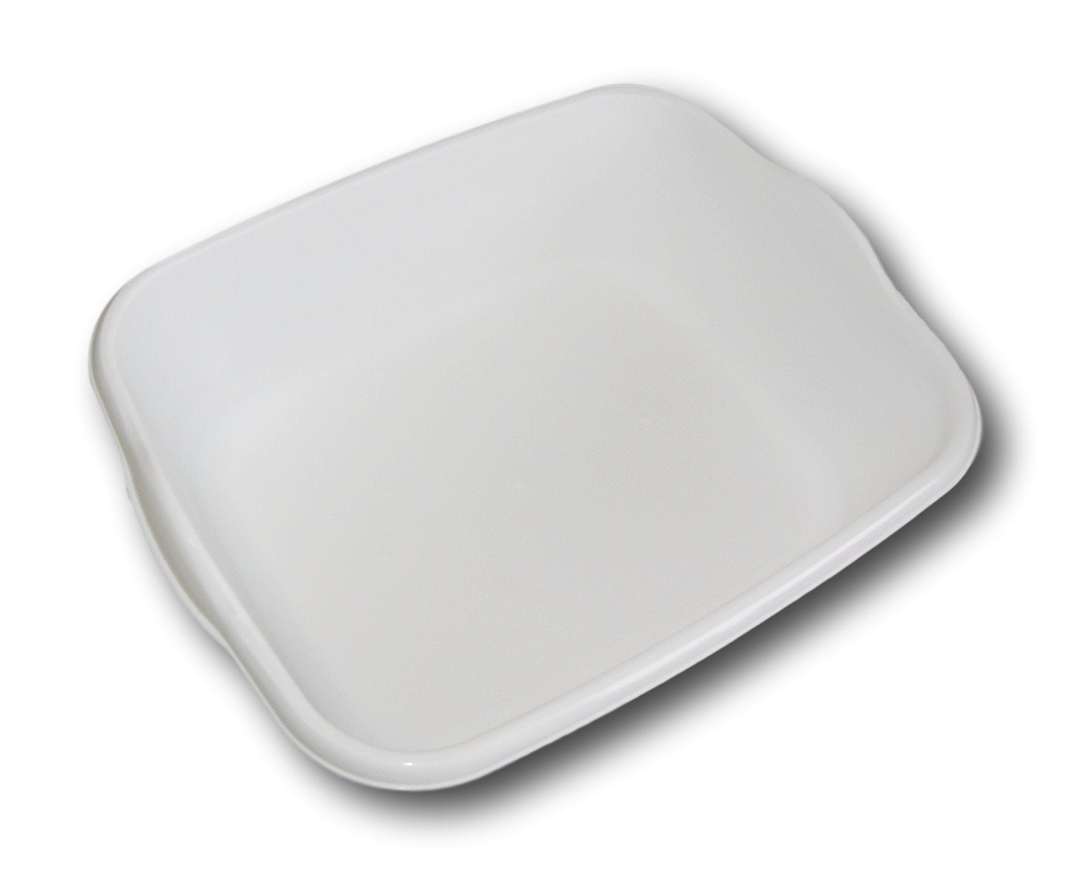Essentials dishpan soaking dishes with wide rim and eight-quart capacity for quick pre-wash.