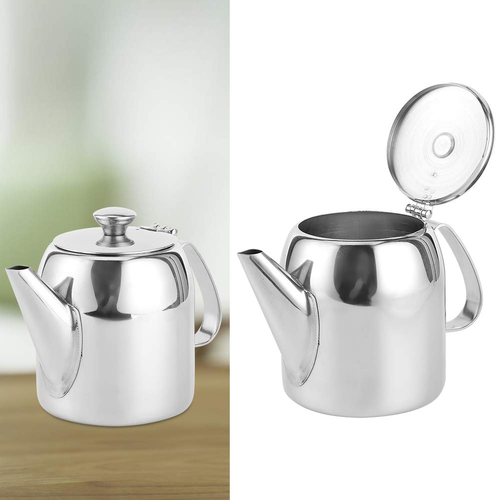 Belissy teapot induction-compatible base supports stove heating.
