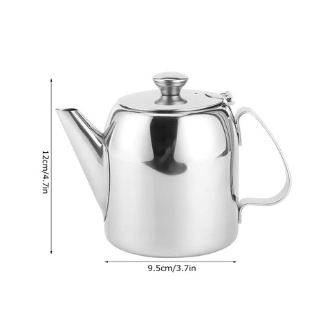 Belissy teapot spout designed to prevent drips for clean surfaces.