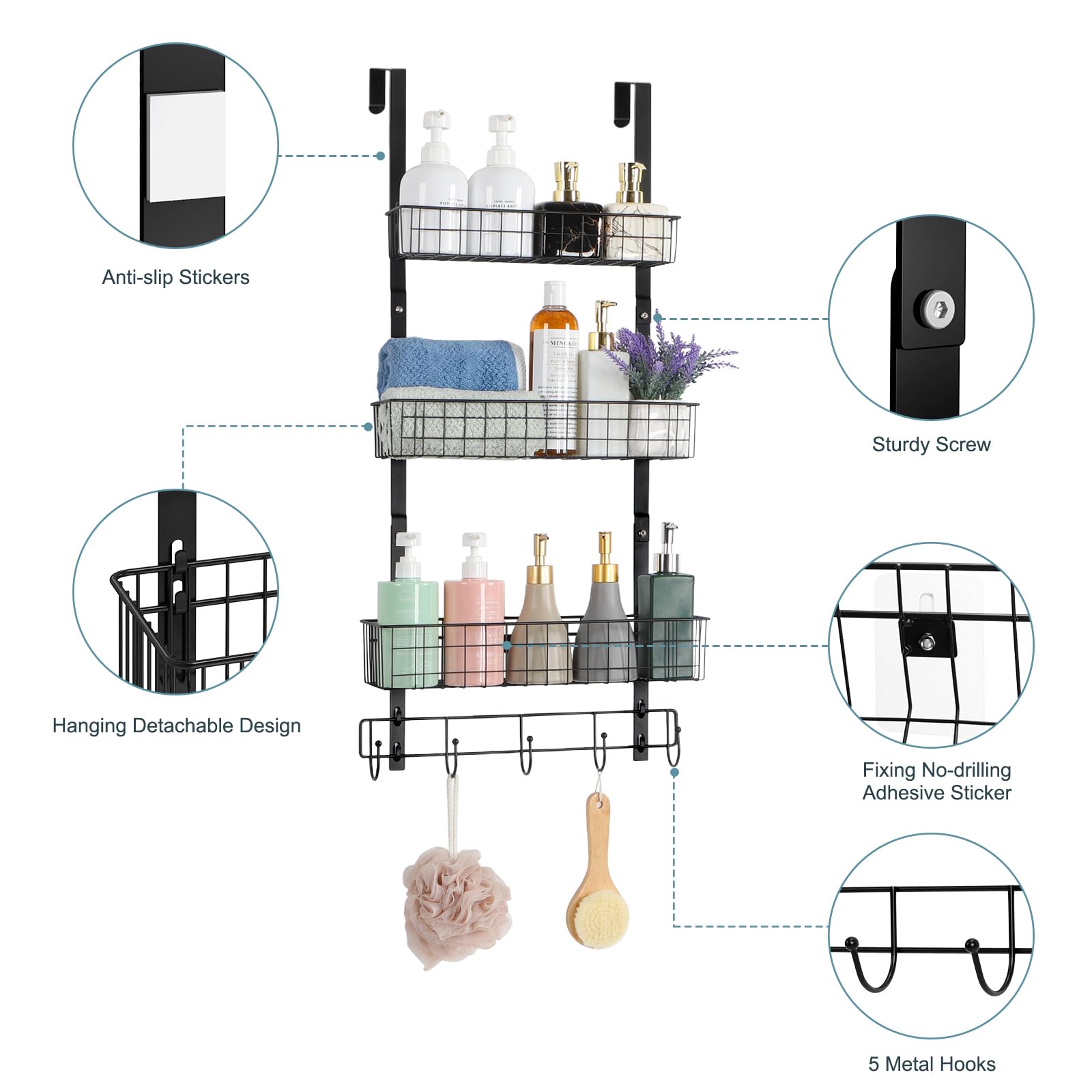 ETELI versatile storage solution fits bathroom, kitchen, bedroom, and office.