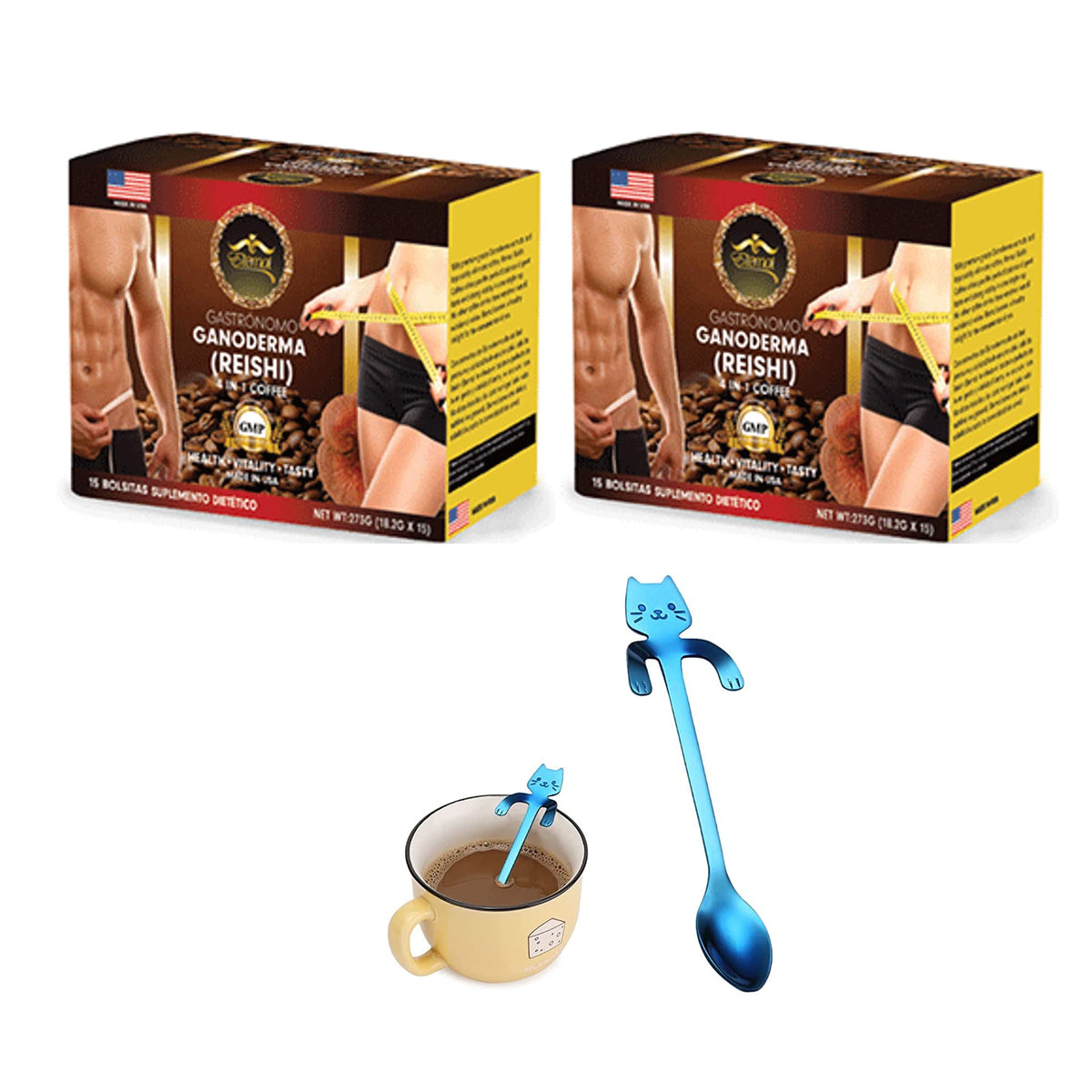Eternal Spirit Beauty ganoderma coffee cup showcasing rich aroma for morning ritual