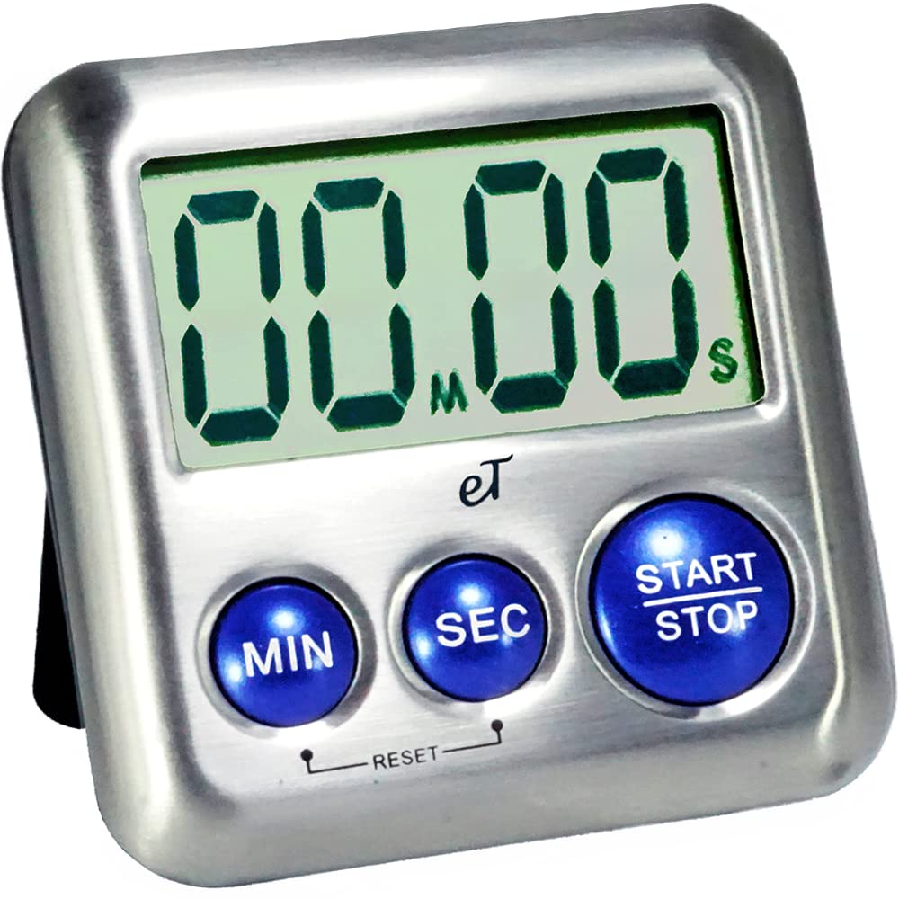 eTradewinds Plumberry timer with magnetic back for secure fridge mounting and easy access