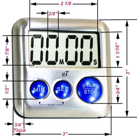 eTradewinds Plumberry timer with lanyard attachment for wearing during tasks