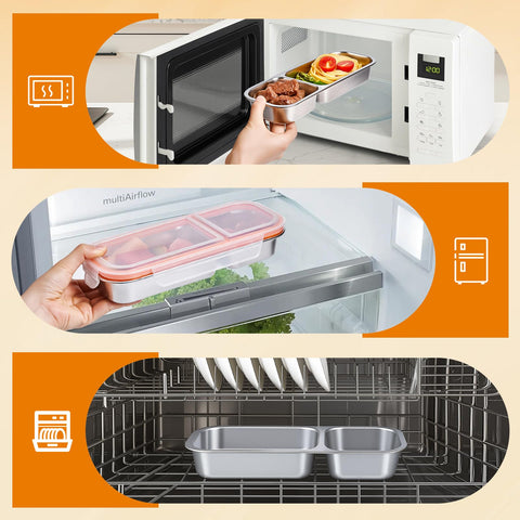Etvski snackle box leak-proof lids ensure sauces and dips stay contained.