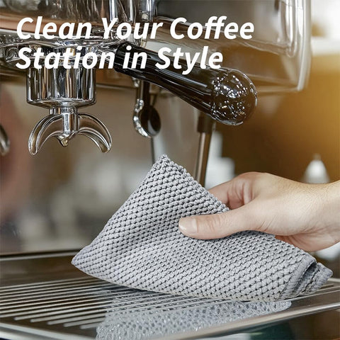 EubooTree towels doubling as tea towels for kitchen tasks.