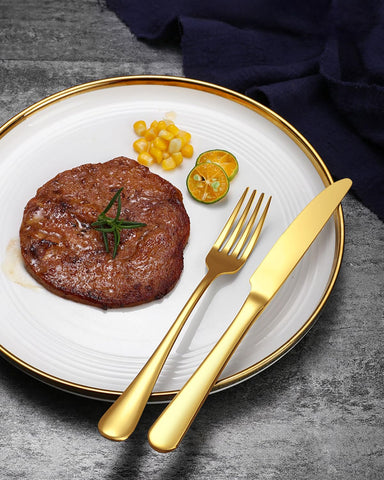 EUIRIO ergonomic handles provide comfortable grip for long meals