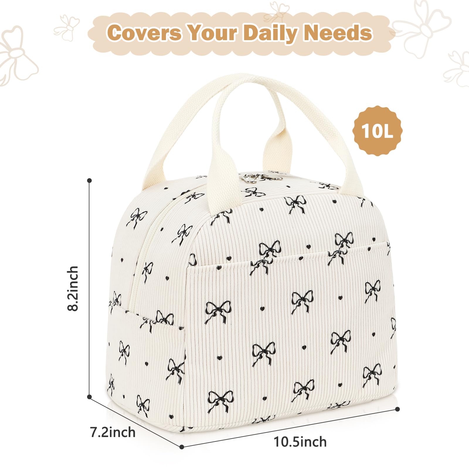 EurCross dual-bento capacity fits two lunch boxes for busy mornings.