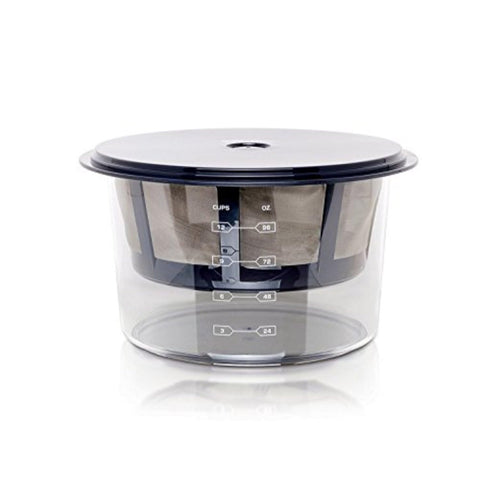 Euro Cuisine GY60 Greek yogurt maker with strainer for thick yogurt at home