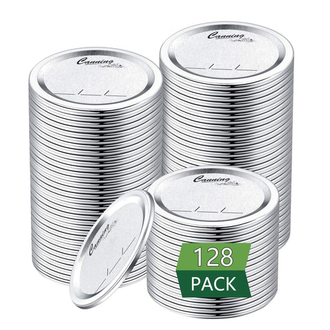 EvaHab regular mouth lid fits Ball and Kerr jars with a tight seal.