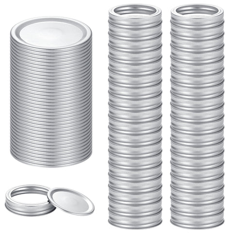 EvaHab regular-mouth lids closeup showing a sturdy metal cap for a secure seal
