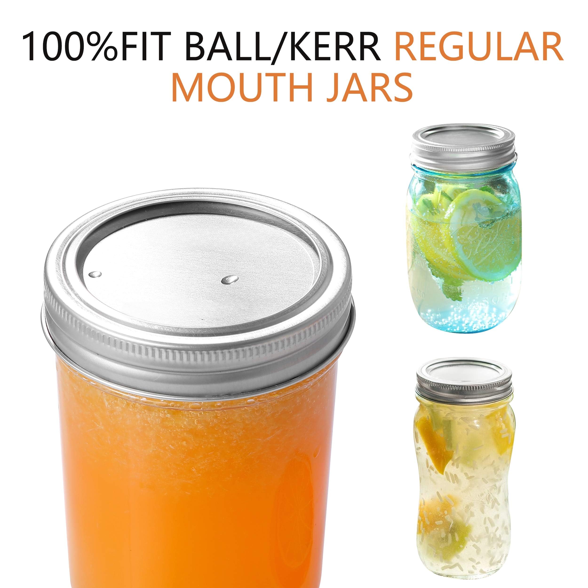 EvaHab wide-mouth lids demonstrate compatibility with Ball and Kerr jars