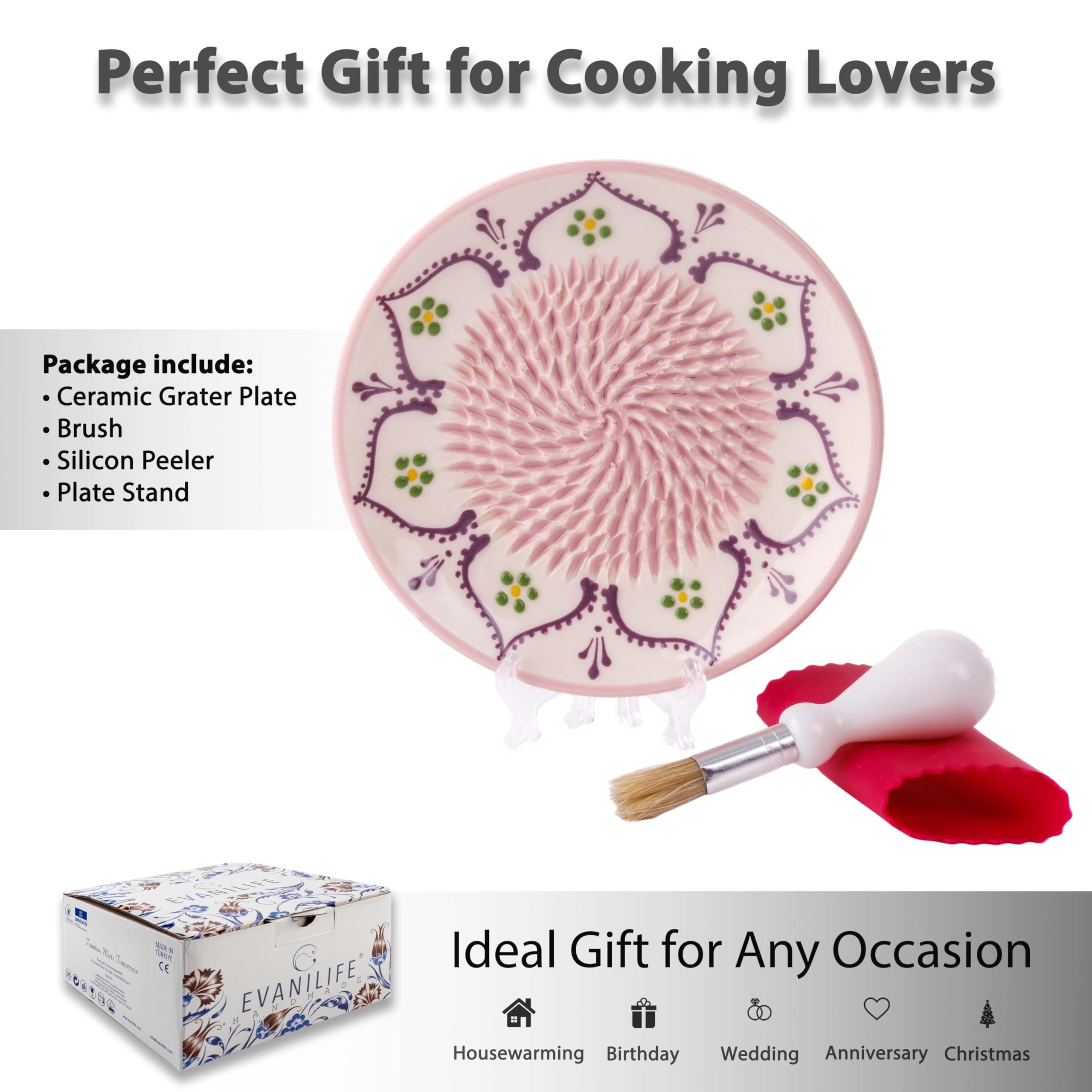 EVANILIFE decorative kitchen piece adds elegance to your prep space
