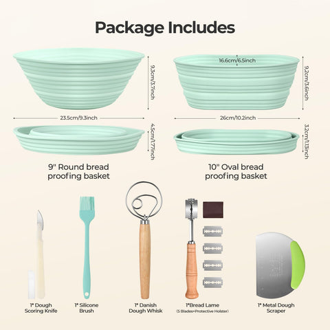EvanMader Danish dough whisk for smooth mixing and even hydration.
