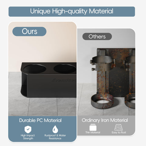 Evemlceol removable bottom tray simplifies cleaning.