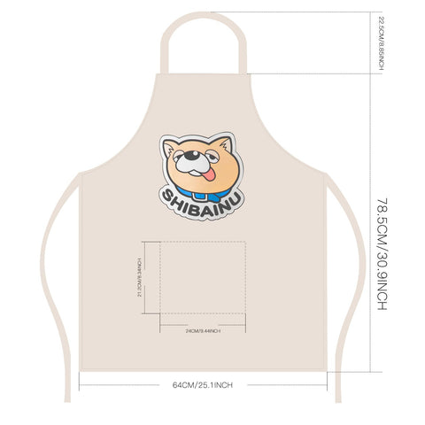 Evere Anime Apron helps keep clothes clean during chores.