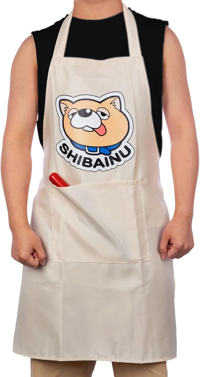 Evere Anime Apron waterproof fabric resists oil and splashes.