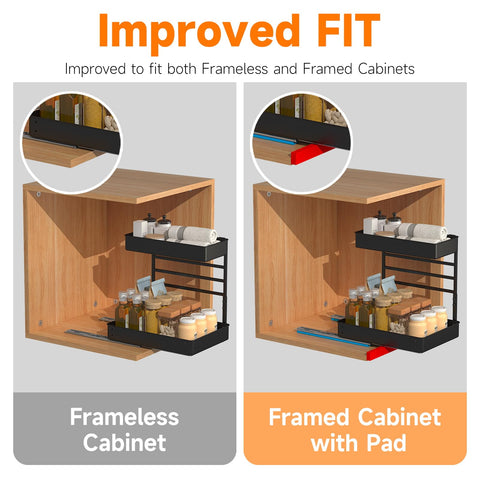 EVERIE two-stage ball-bearing slides ensure smooth operation under load.