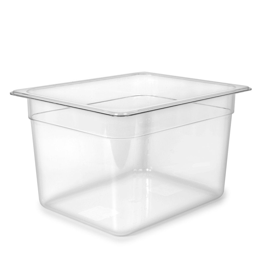 Everie collapsible hinged lid for easy water top-off during long cooks.