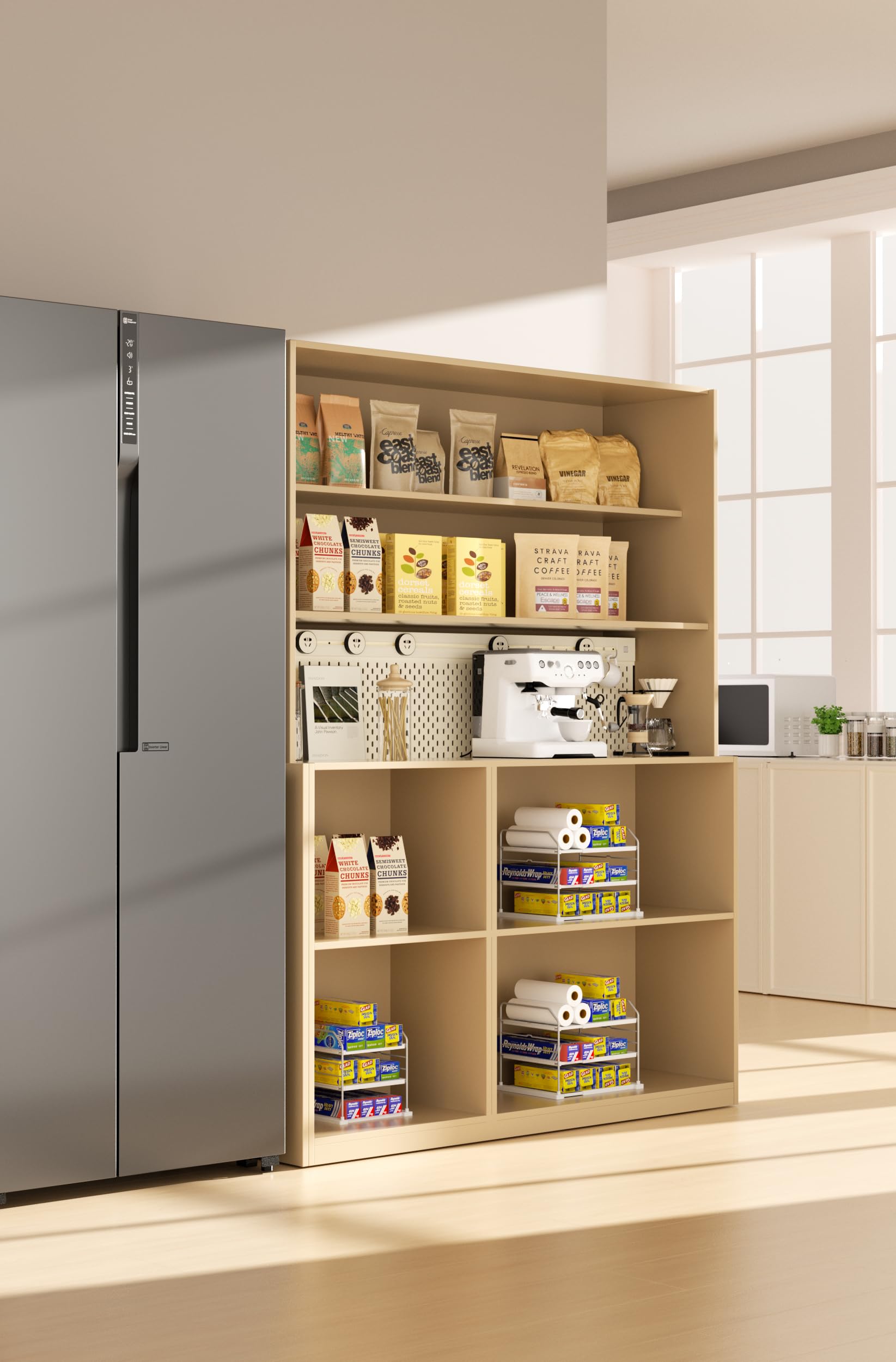 EVERIE ideal for organizing wraps bags bottles and snacks