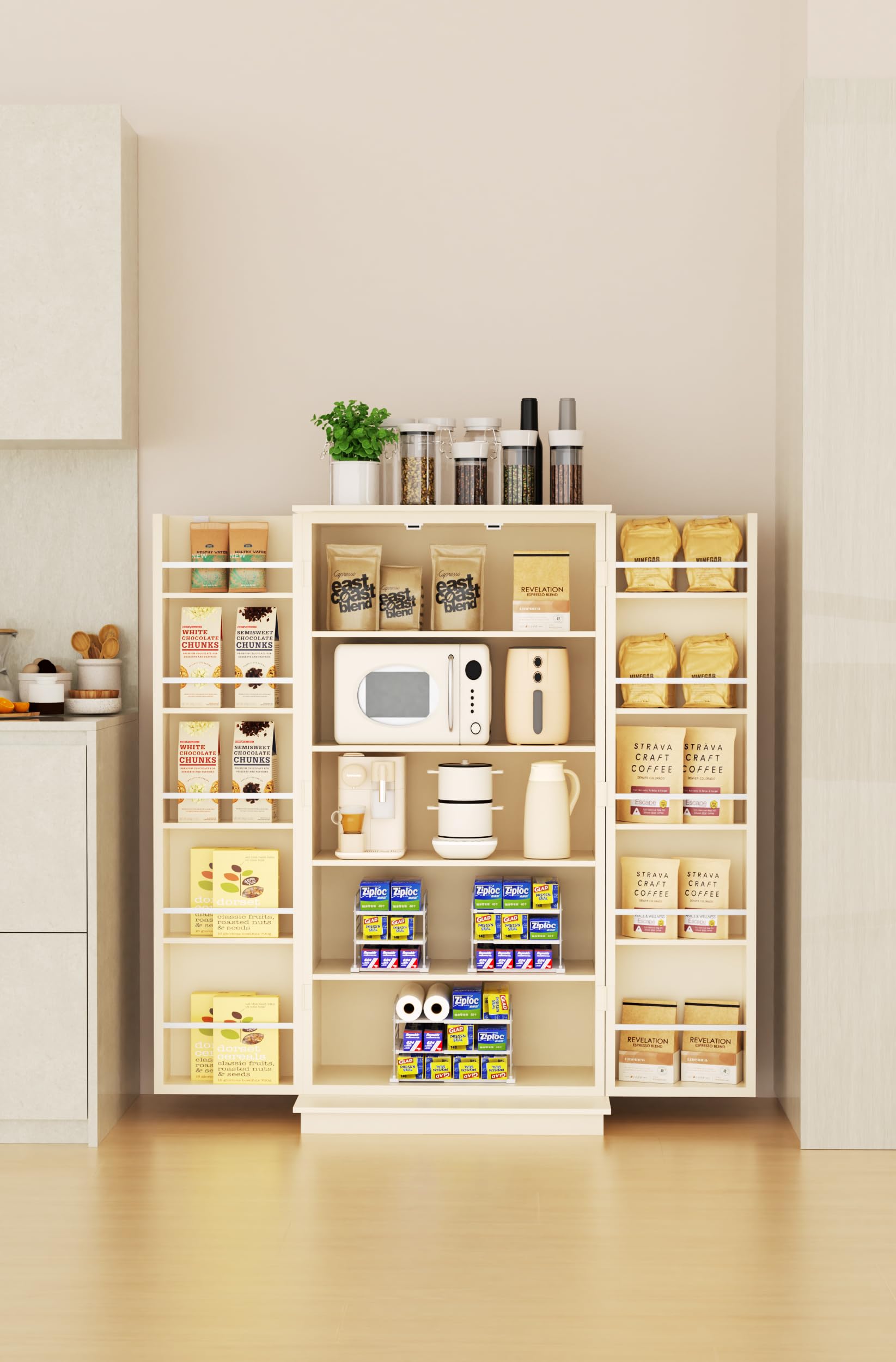 EVERIE space-saving design ideal for kitchen organization