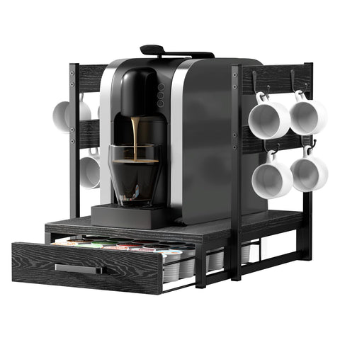 Evermagin coffee pod drawer with 35 K-Cups neatly organized for quick selection