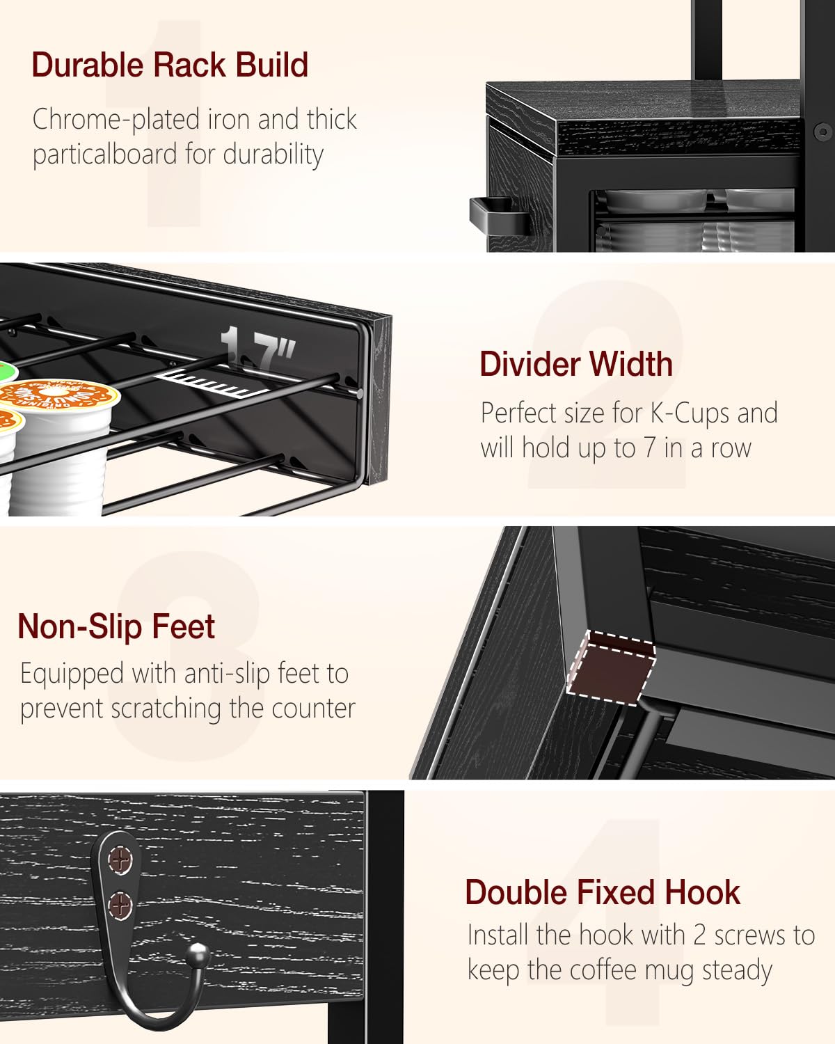 Evermagin compact pod organizer fits small kitchens and apartments