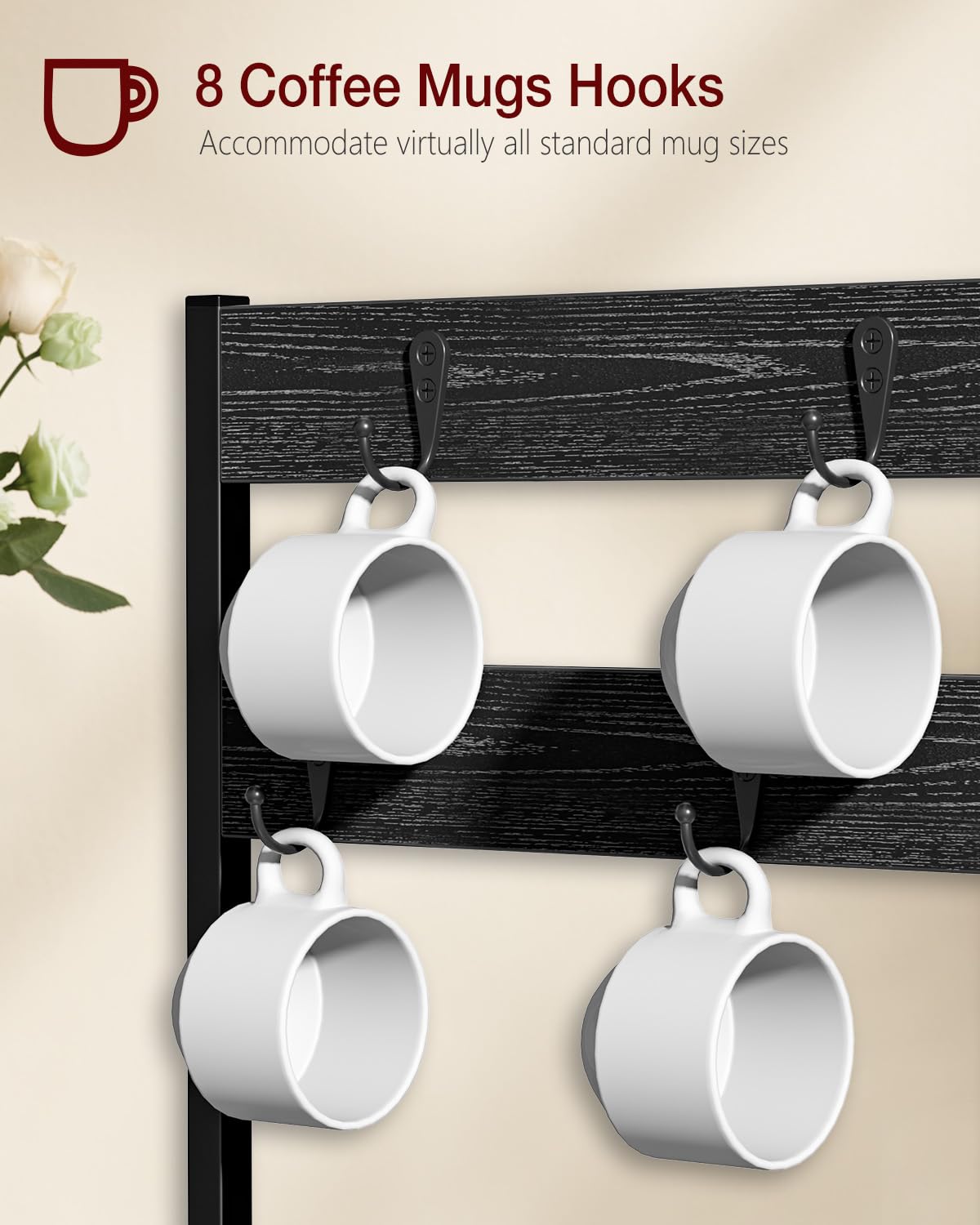 Evermagin storage unit showcasing tidy shelves and a clutter-free countertop