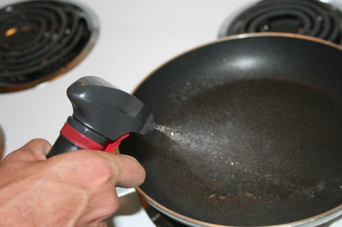 Evo Oil Sprayer design, Michael Graves collaboration, adds modern kitchen style.