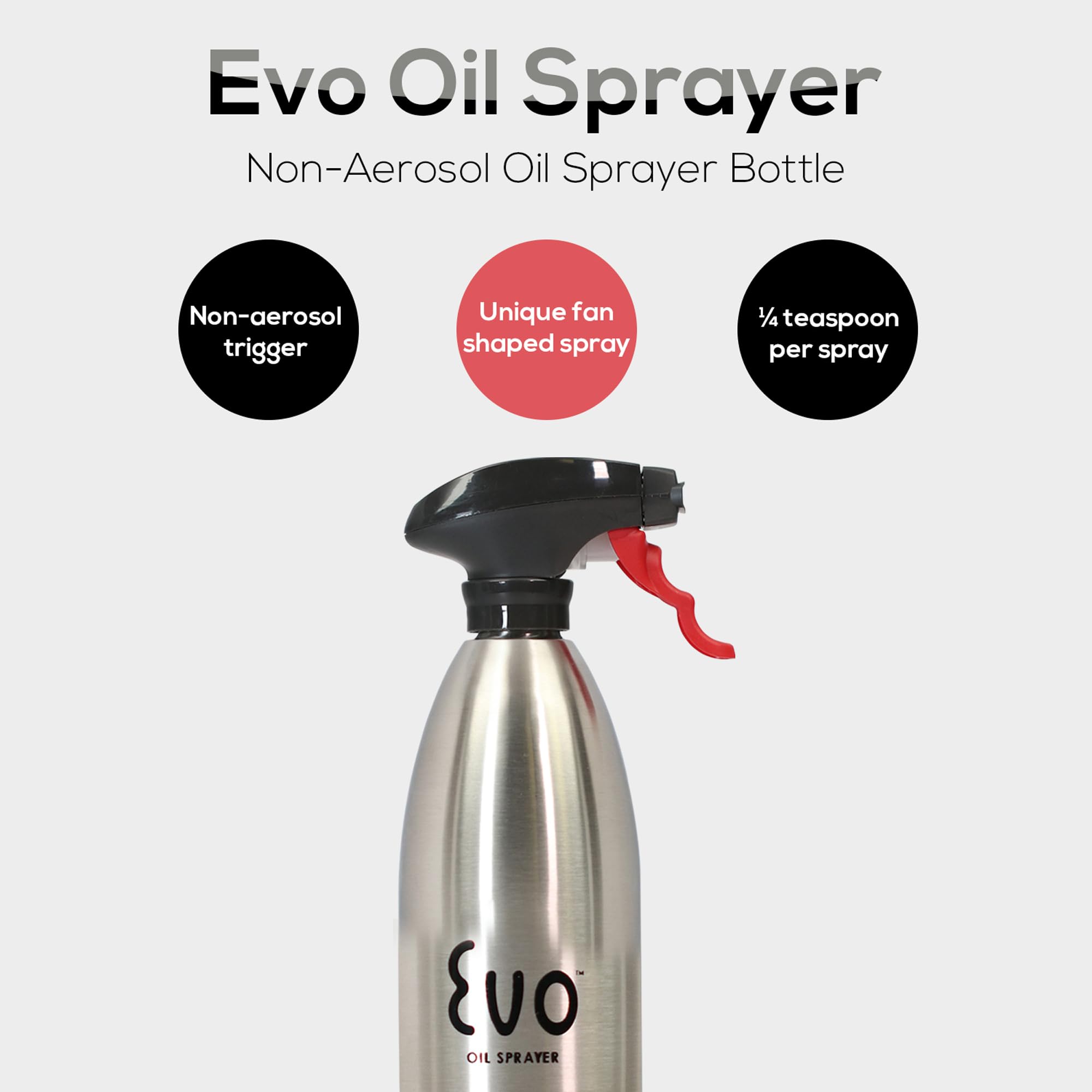 Evo Sprayer durable reusable design reduces waste