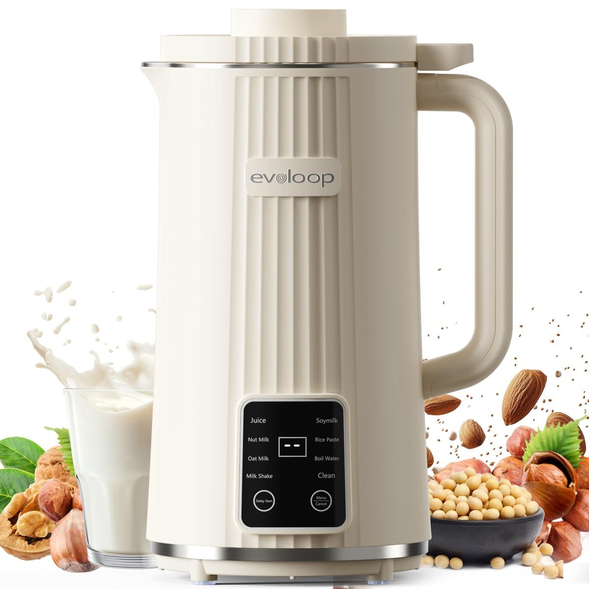 evoloop 40oz milk maker front view for family-sized batches