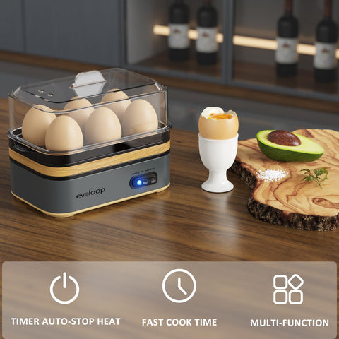 Evoloop Rapid Egg Cooker hard-boiled eggs with consistent results
