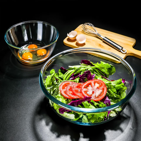 EWAFILU fridge-storage bowl glass keeps leftovers neatly stored