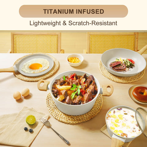 EWFEN cookware performs on all stovetops with durable, reliable construction.