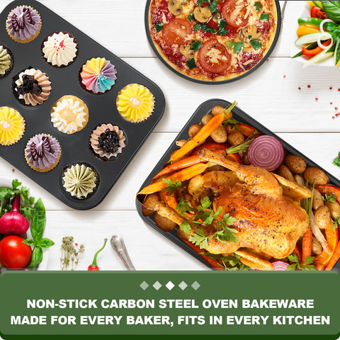 EWFEN pizza pan for crisp, evenly baked crusts