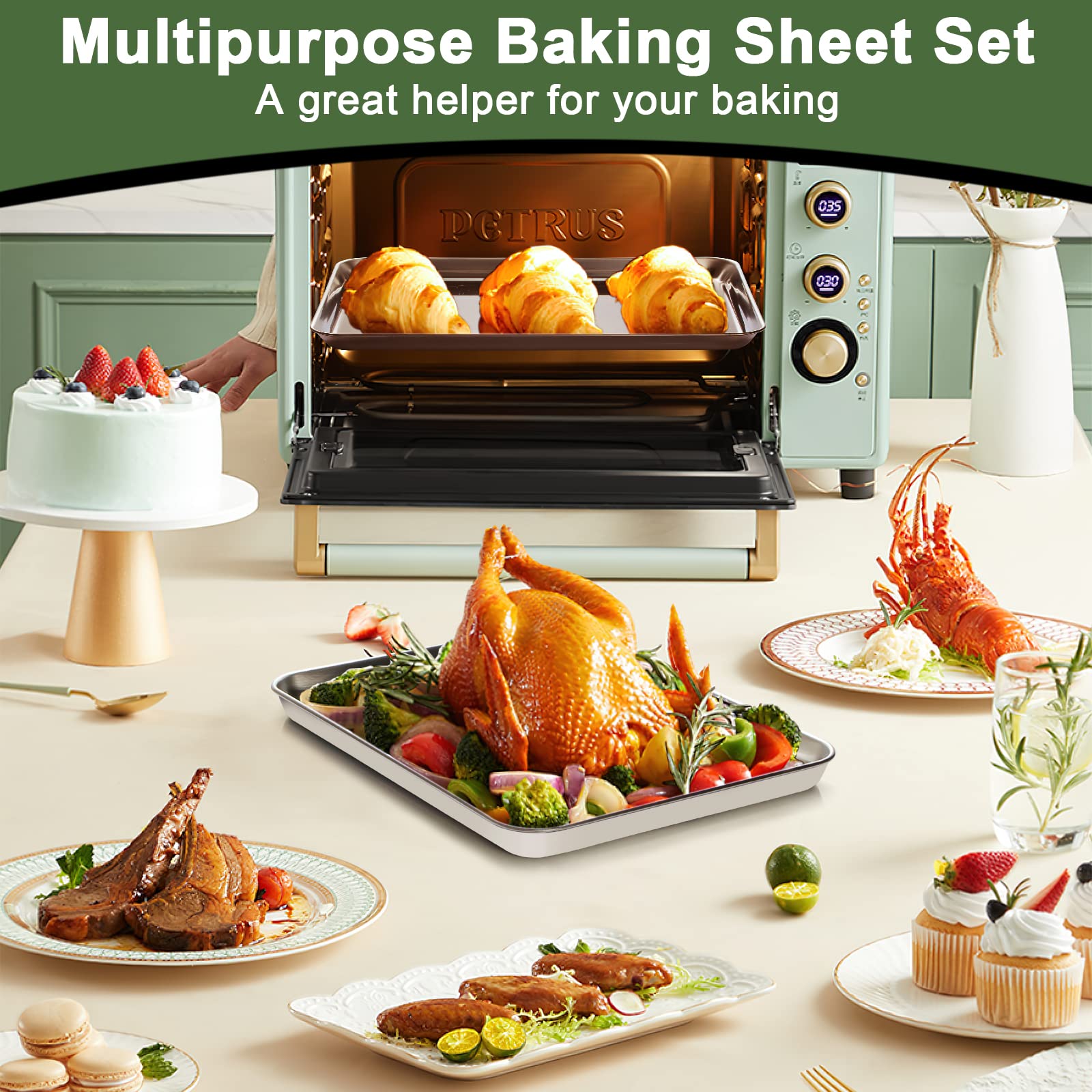 EWFEN bake set is dishwasher safe for quick cleanup