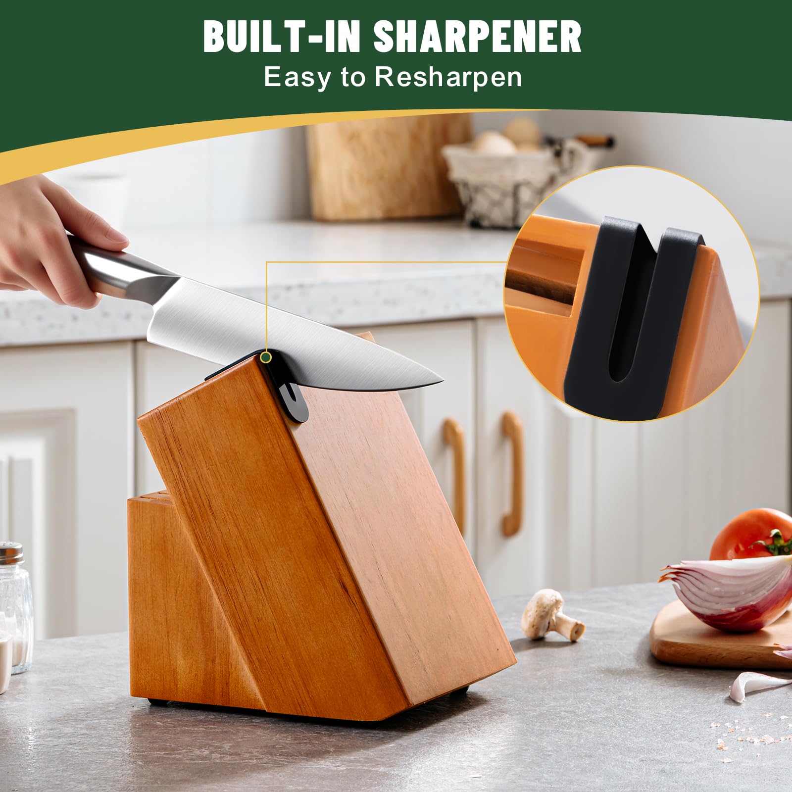 EWFEN bread knife slicing crusty loaves with clean, even cuts.
