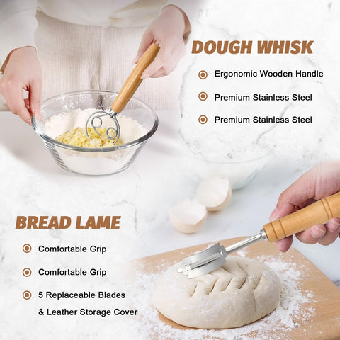 EWFEN bread lame with five blades for precise scoring
