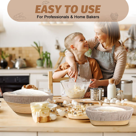 EWFEN dough whisk for smooth mixing and starter prep